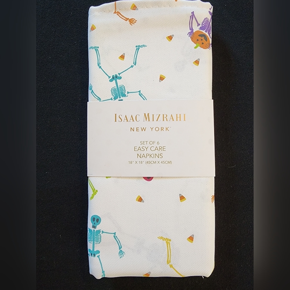 Isaac Mizrahi - Halloween Cloth Napkins